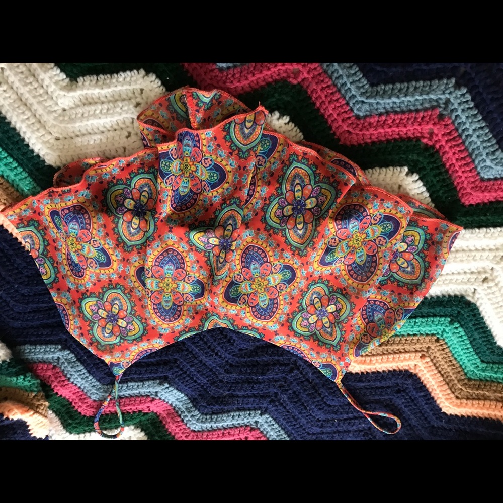 Floral crop top